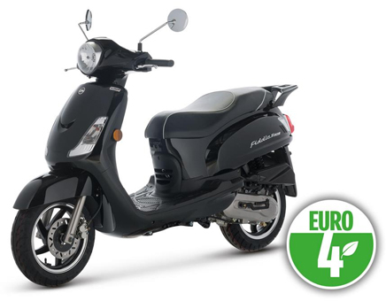 Sym Fiddle II Euro4 (BK-5560S) Black
