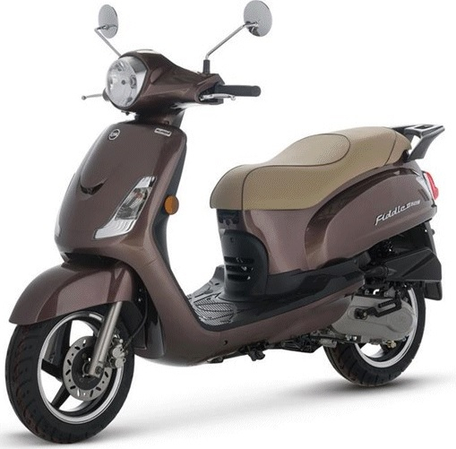 Sym Fiddle II Euro4 (LX-17348) Bruin