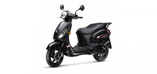 Sym Fiddle II Euro5 Matt Black/Black (BK-007U/BK-5560S)