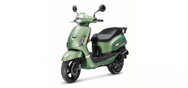 Sym Fiddle II Euro5 Matt Green (GN-371U)