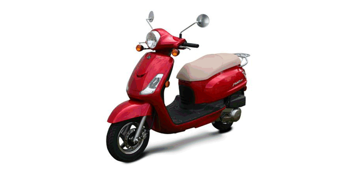 Sym Fiddle II E2 Rood (R086)