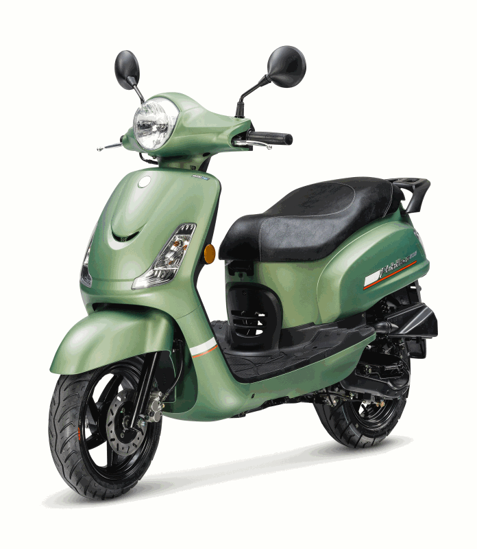 Sym Fiddle II Euro5 Matt Green (GN-371U)