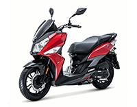 Sym Jet 14 50I E5 Red (R-010CA)