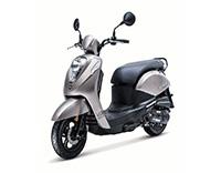 Sym Mio 50i E5 Brown/Black (BR-435S/BK-001C)