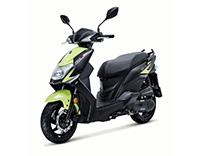 Sym Orbit III Euro 5 Matt black / Fluorrescent Yellow (BK-007U/Y-102C)