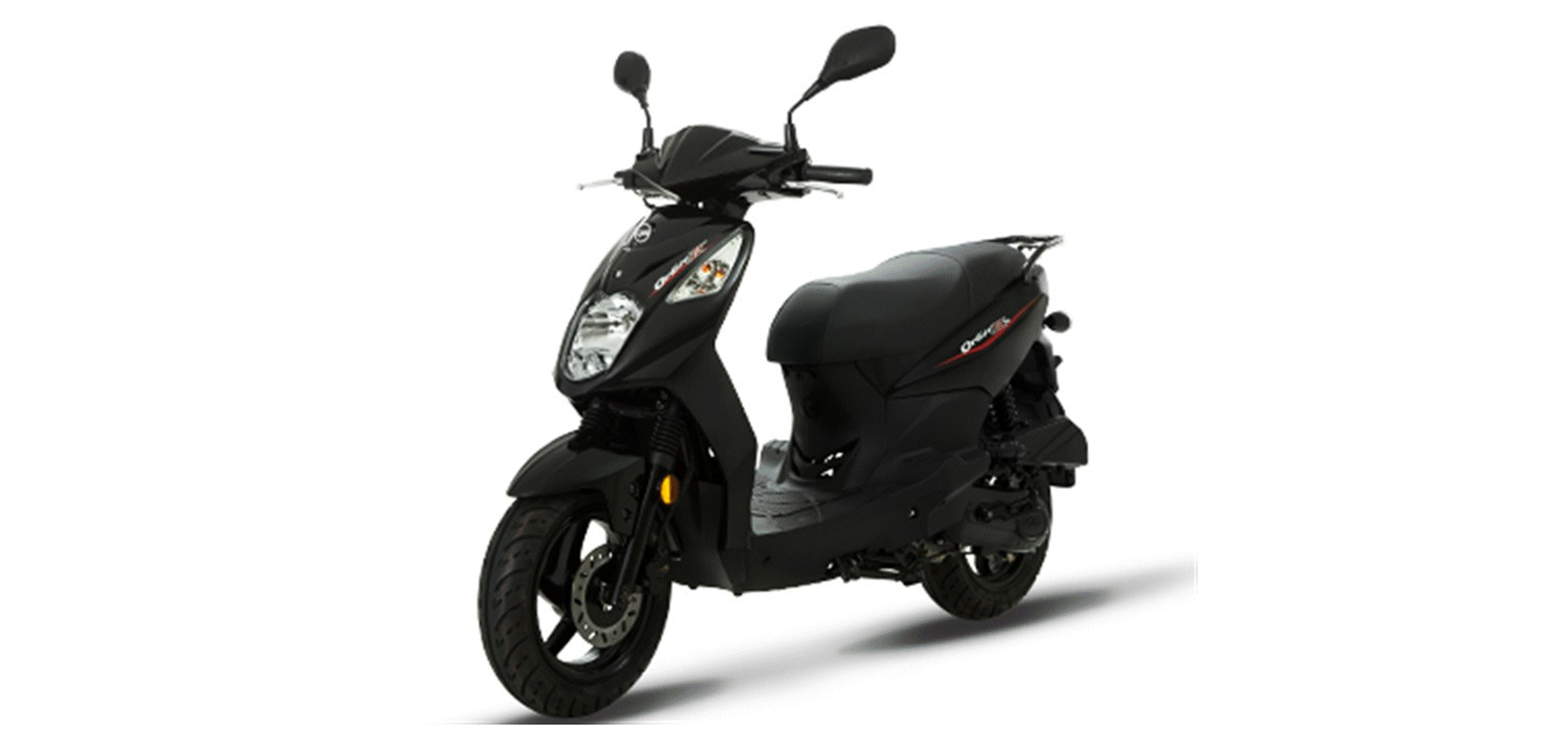 Sym Orbit II 125i E4 MAT BLACK (BK-5560S)