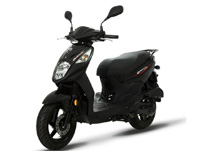 Sym Orbit II 125i E4 MAT BLACK (BK-5560S)