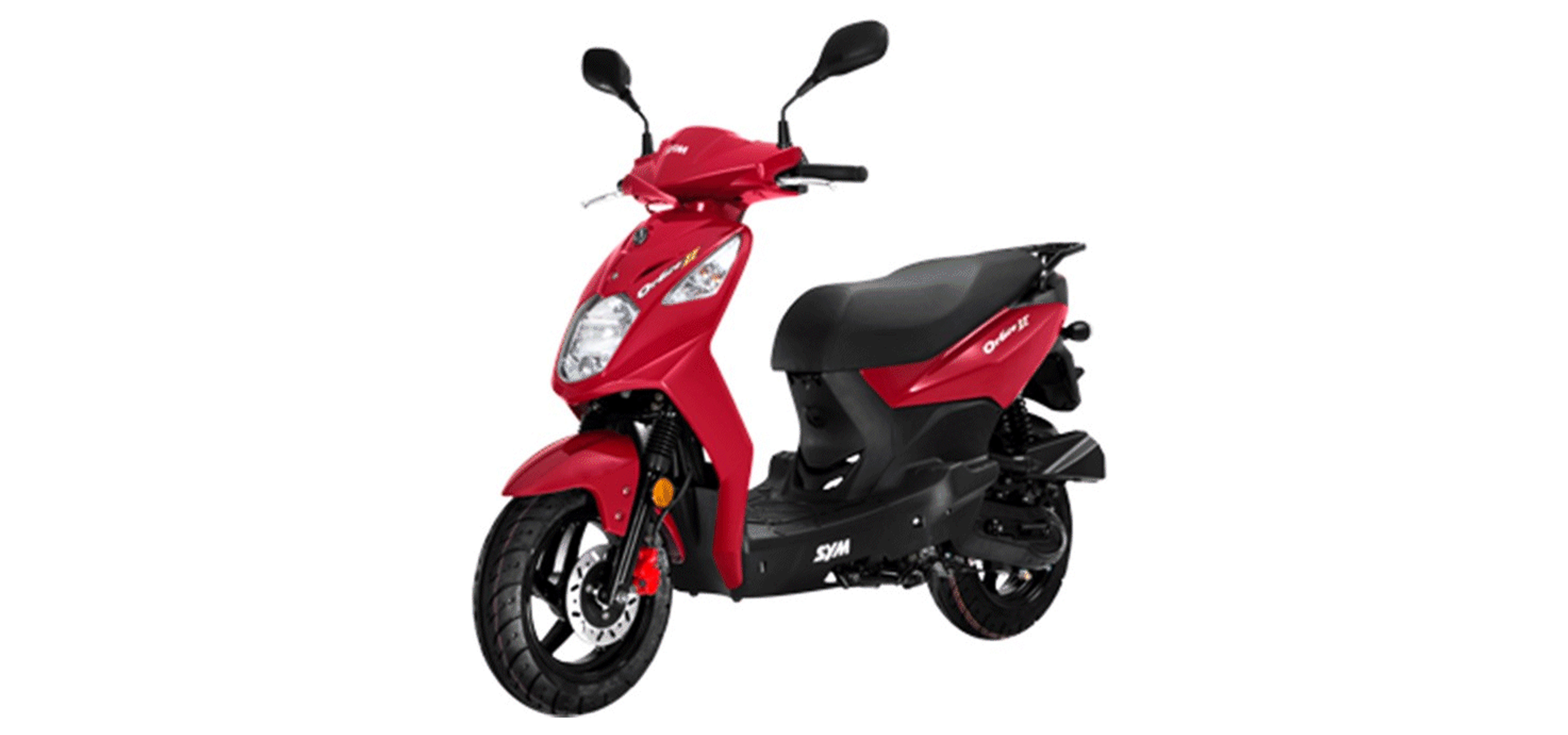 Sym Orbit II 125i E4 RED (R-010CA)