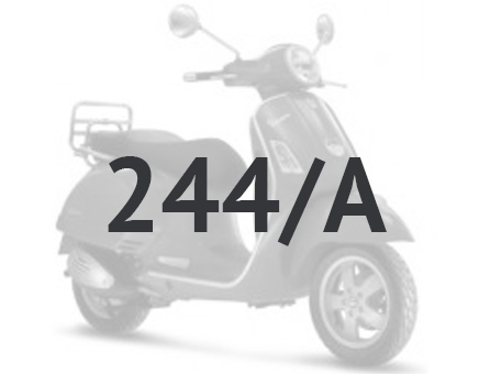 Vespa GTS 250 ie 2005-2016 (zonder ABS) azure blue 244/A