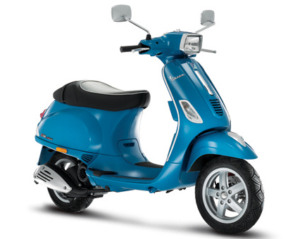 Onderdelen Vespa S 4-takt 2V (25km/h uitvoering) blauw azzurro 244/A