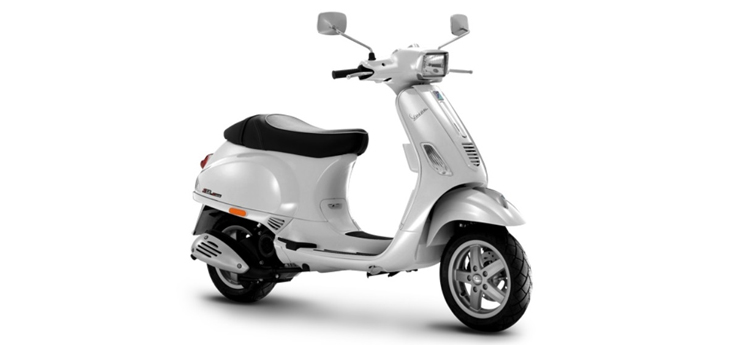 Onderdelen Vespa S 4-takt 4V (45km/h uitvoering) wit monte 544