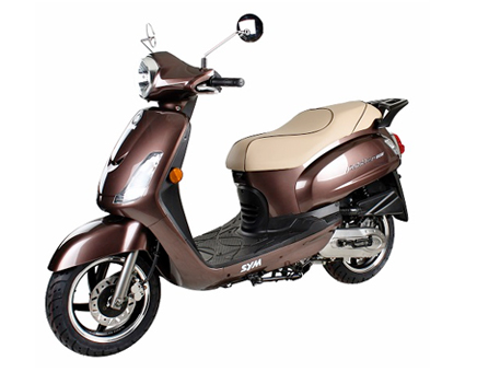 Sym Fiddle II (BR4975S) red coffee
