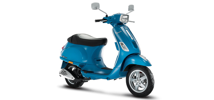 Onderdelen Vespa S 4-takt 4V (45km/h uitvoering) blauw azzurro 244/A