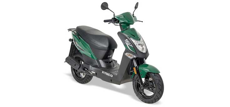 Onderdelen Kymco Agility FR 12' 4-takt euro4 lang groen