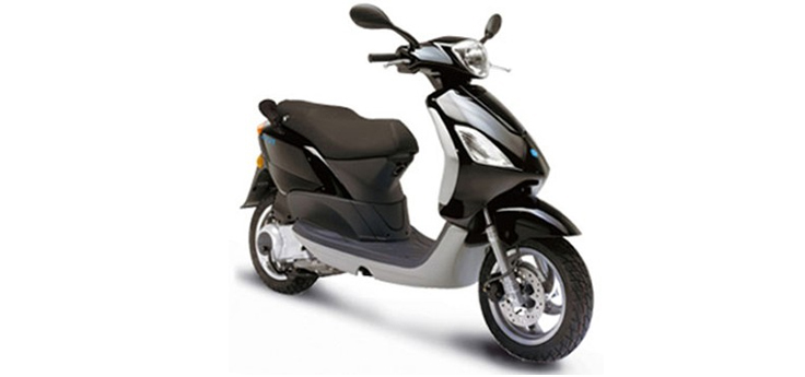 Onderdelen Piaggio Fly 2-takt zwart 94