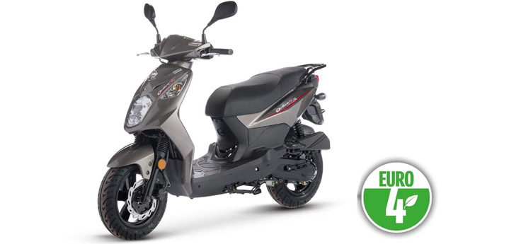 Sym Orbit II Euro 4 Matt Brown