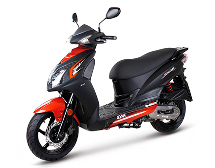 Sym Jet 4 (BK007U OR167S) black orange