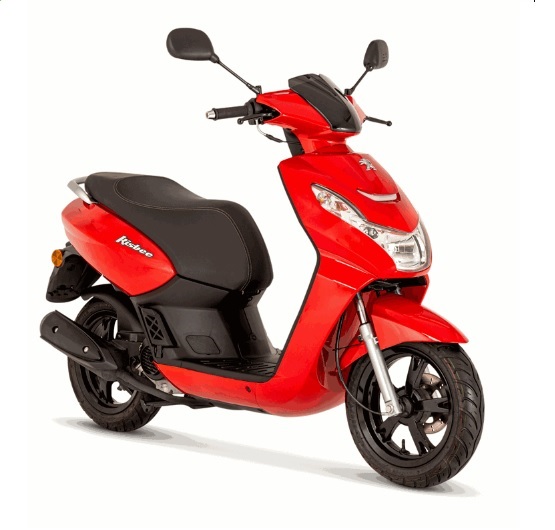 Peugeot Kisbee 4-takt Euro 5 SATIN CHERRY RED (F3)