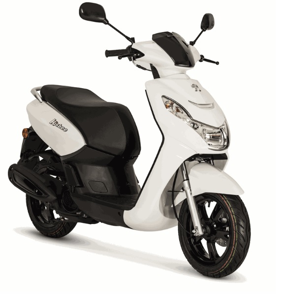 Peugeot Kisbee 4-takt Euro 5 ICY WHITE (F8)