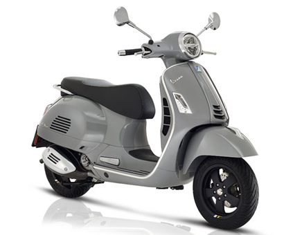 Vespa GTS 300 (super met en zonder ABS) titanium grey 707/C