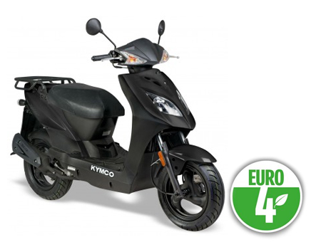 Onderdelen Kymco Delivery euro4 glans zwart
