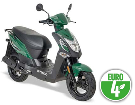 Onderdelen Kymco Agility FR 12' 4-takt euro4 lang groen