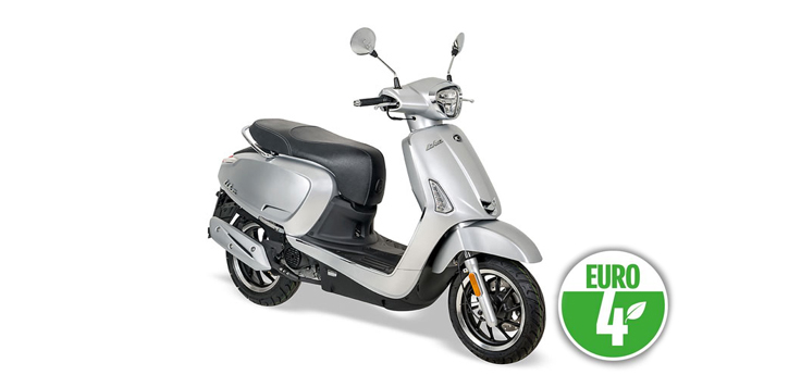 Onderdelen Kymco Like vanaf 2018 mat zilver (euro4)