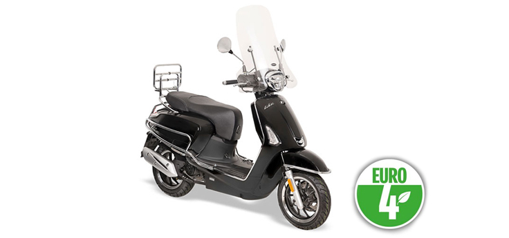 Onderdelen Kymco Like vanaf 2018 zwart (euro4)