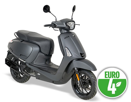 Onderdelen Kymco Like vanaf 2018 mat zwart (euro4)