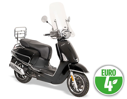 Onderdelen Kymco Like vanaf 2018 zwart (euro4)