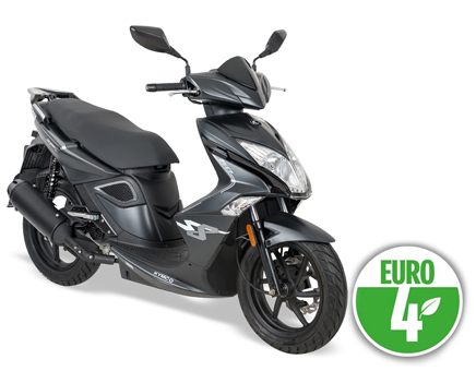 Onderdelen Kymco Super8 Street 50i E4 mat zwart