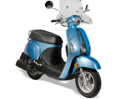 Onderdelen Kymco New Sento 4-takt blauw