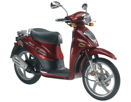 Onderdelen Kymco People 2-takt 50cc rood