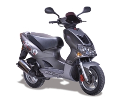 Onderdelen Kymco Super9 ac o.m matzwart zilver