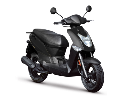 Onderdelen Kymco Agility Fat 12' 4-takt zwart (lang zadel)