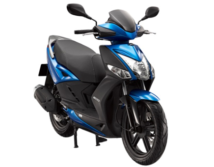 Onderdelen Kymco Agility 16'+ 4t mat metallic blauw 50cc