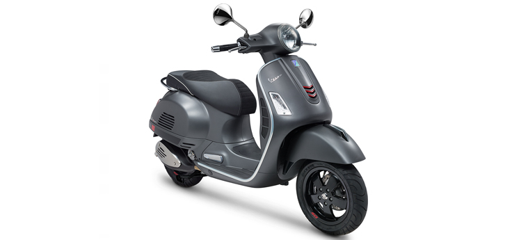 Vespa GTS 300 (super met en zonder ABS) matt grey 742/B
