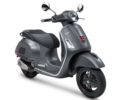 Vespa GTS 300 (super met en zonder ABS) matt grey 742/B