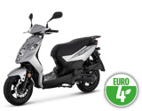 Sym Orbit II Euro 4 Matt Silver