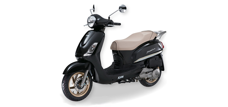 Sym Fiddle II E2 Zwart (BK-5560)