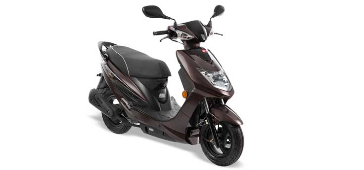 Onderdelen Kymco VP50i injectie euro4 renault bruin