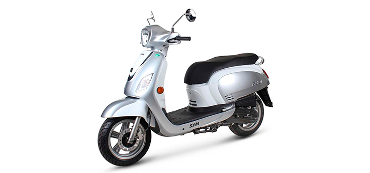 Sym Fiddle III (S880S WH006) silver white