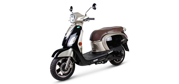 Sym Fiddle III (BK550S S481S) black gold