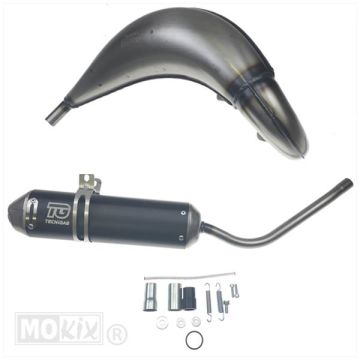 Uitlaat Rieju RMT 50 E-Nox Evo Steel Tecnigas