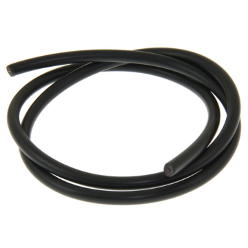 Bougiekabel 7mm zwart 1meter 