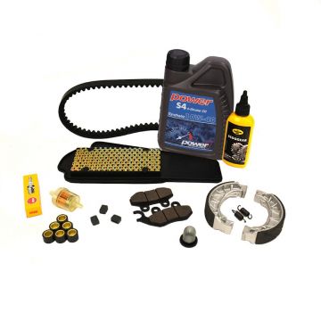 Onderhoudspakket geschikt voor Sym Fiddle II euro 5 (carburateur)