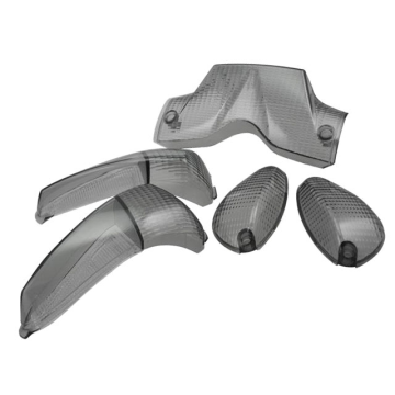 Knipperlicht + Achterlicht glasset STR8 Gilera Runner vanaf 2003 Smoke