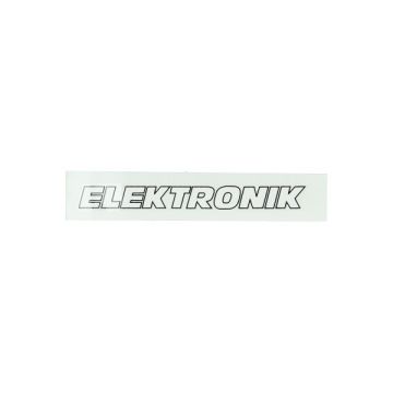 Sticker Kreidler [elektronik] wit