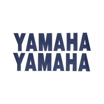 Sticker [Yamaha] onderspoiler Aerox/MBK Nitro blauw 980587.blu 2-delig