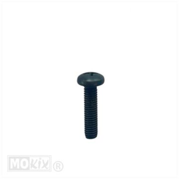 Metaalschoef M5x20mm kruiskop zwart 10 stuks